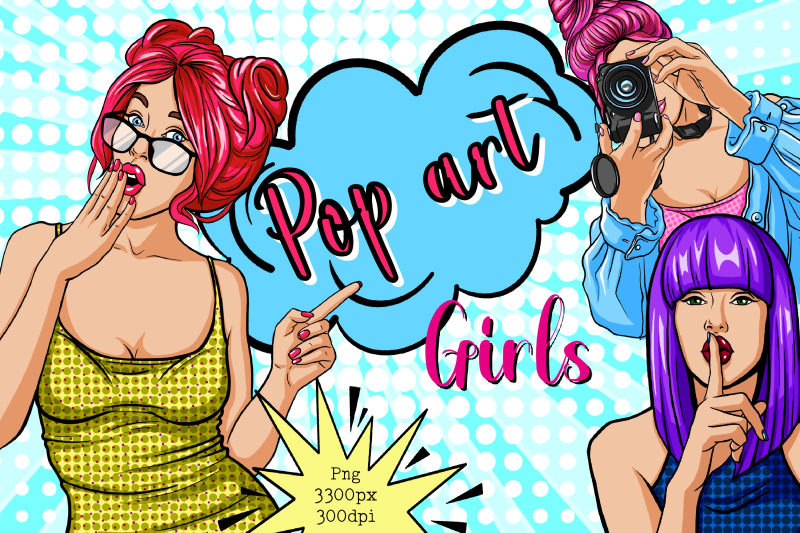 pop-art-girls-women-set-comic-female