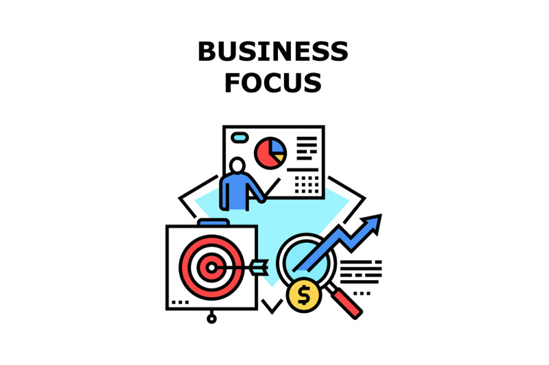 business-focus-vector-concept-color-illustration