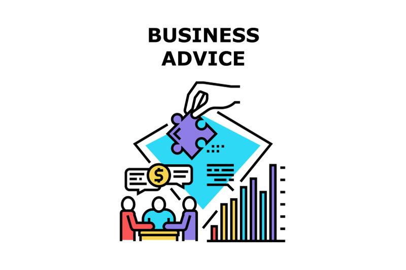 business-advice-vector-concept-color-illustration