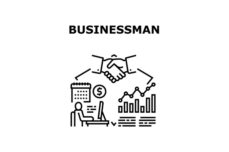 businessman-vector-concept-black-illustration