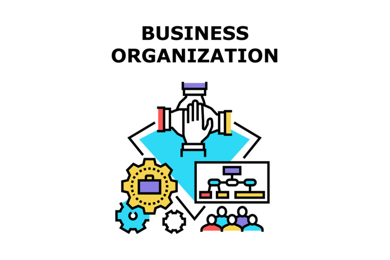 business-organization-plan-vector-concept-color