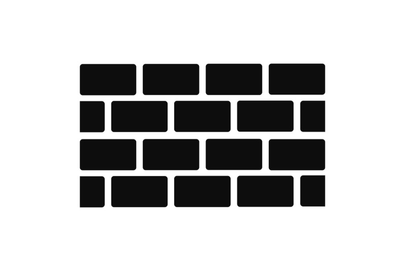 brick-wall-icon-simple-style