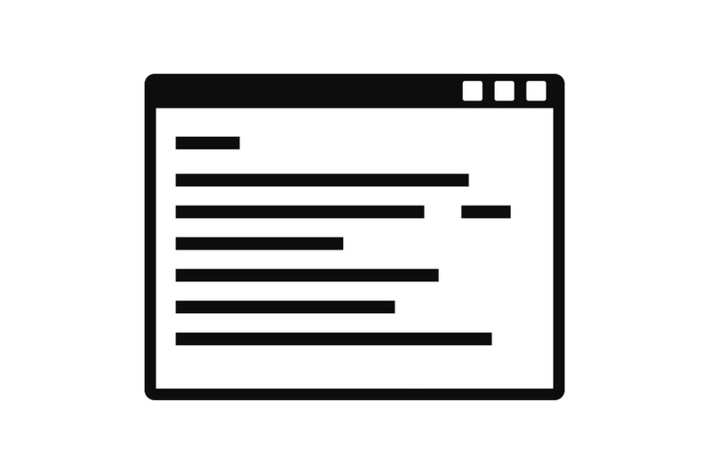 program-window-icon-simple-style