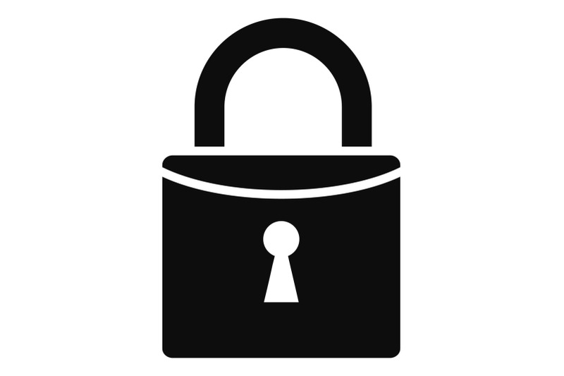 padlock-icon-simple-style