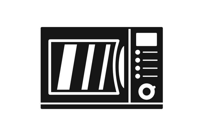 keypad-microwave-icon-simple-style