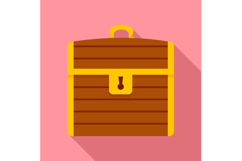 treasure-chest-icon-flat-style