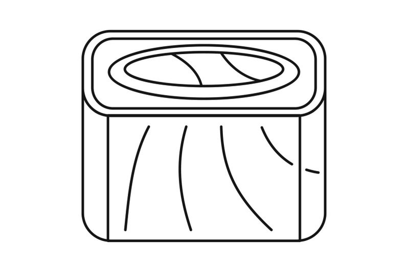 salmon-rainbow-sushi-roll-icon-outline-style