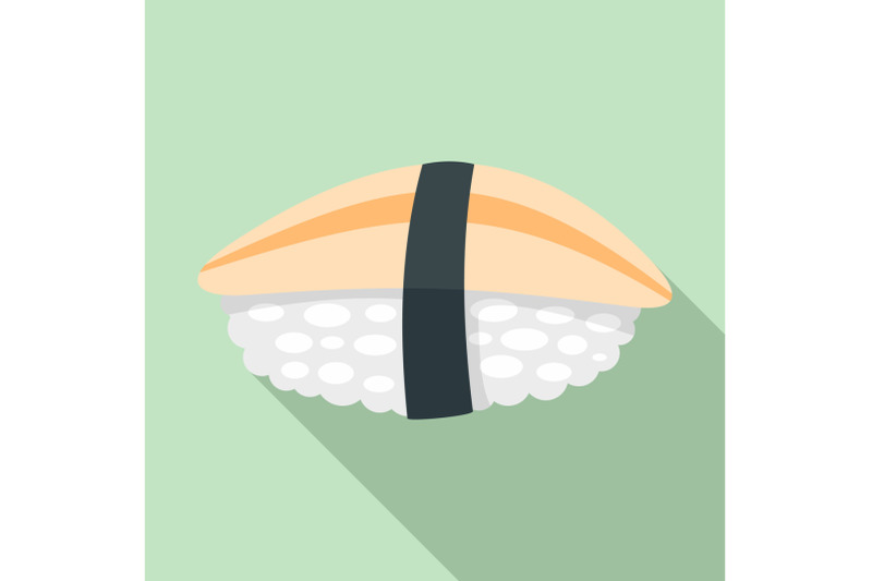 hotate-sushi-icon-flat-style