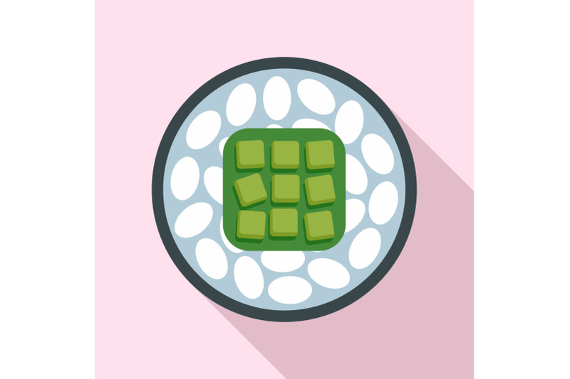 rice-sushi-icon-flat-style