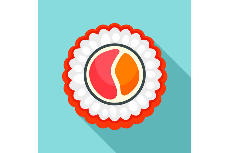 rice-sake-sushi-icon-flat-style