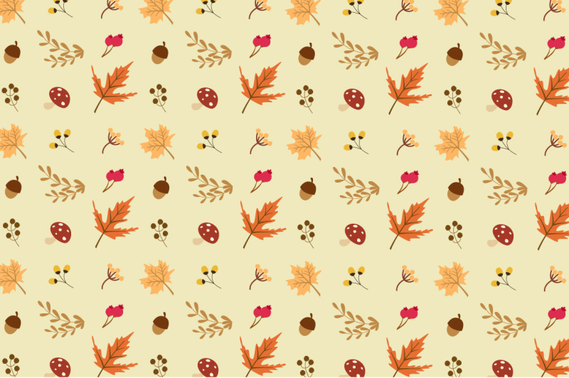 autumn-elements-pattern