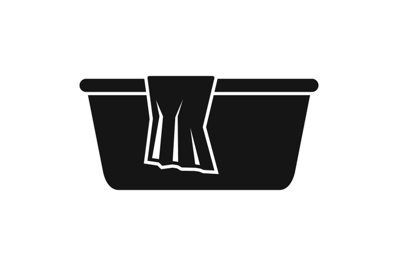 wash-basin-icon-simple-style