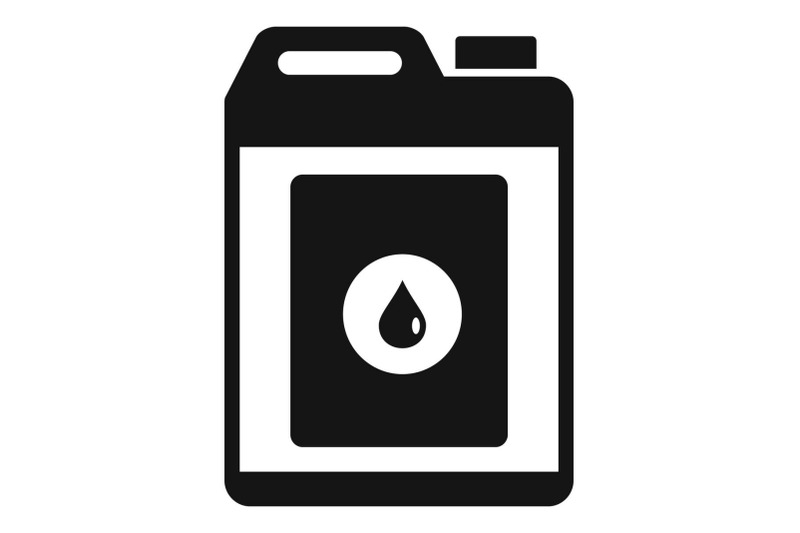 cleanning-car-solution-icon-simple-style