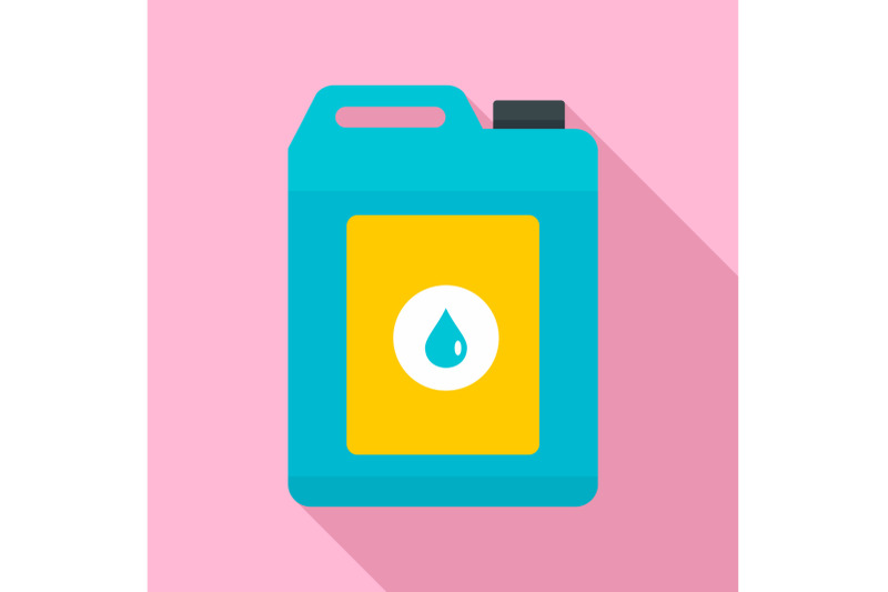 cleanning-car-solution-icon-flat-style