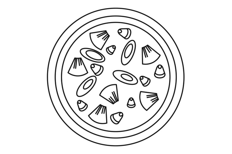 vegan-pizza-icon-outline-style