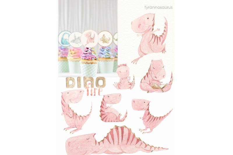 dinosaurs-cute-illustration