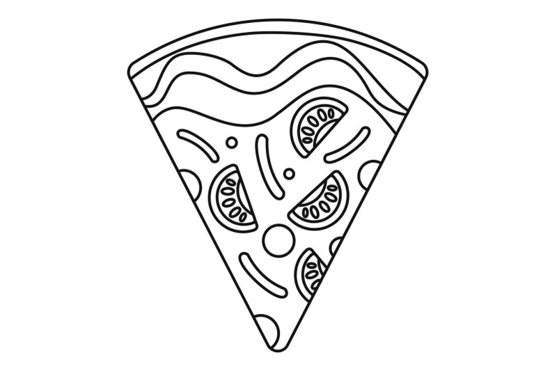 slice-mozzarella-pizza-icon-outline-style