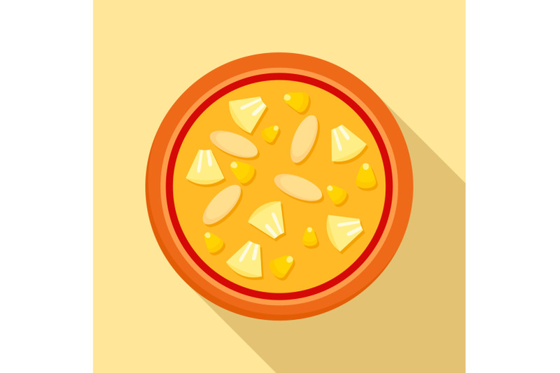 vegan-pizza-icon-flat-style