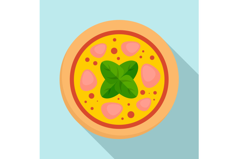 salami-meat-pizza-icon-flat-style