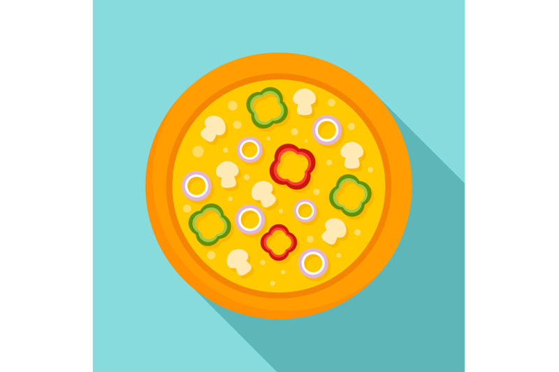 vegetarian-pizza-icon-flat-style