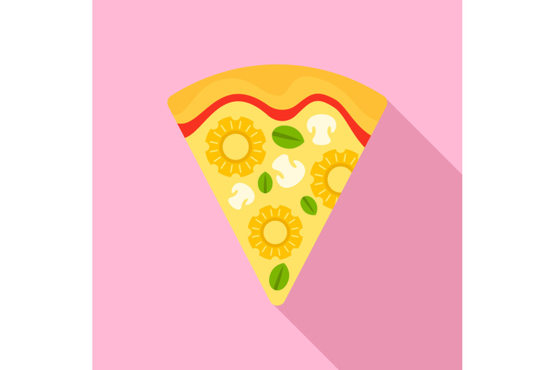 slice-cheese-pizza-icon-flat-style