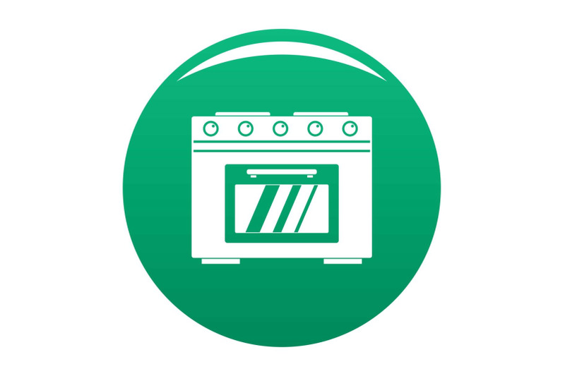 gas-oven-icon-vector-green