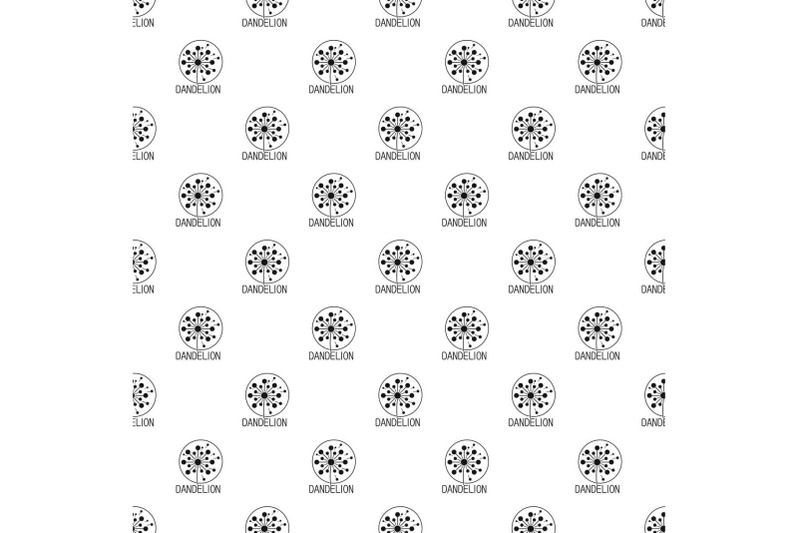 faded-dandelion-pattern-seamless-vector