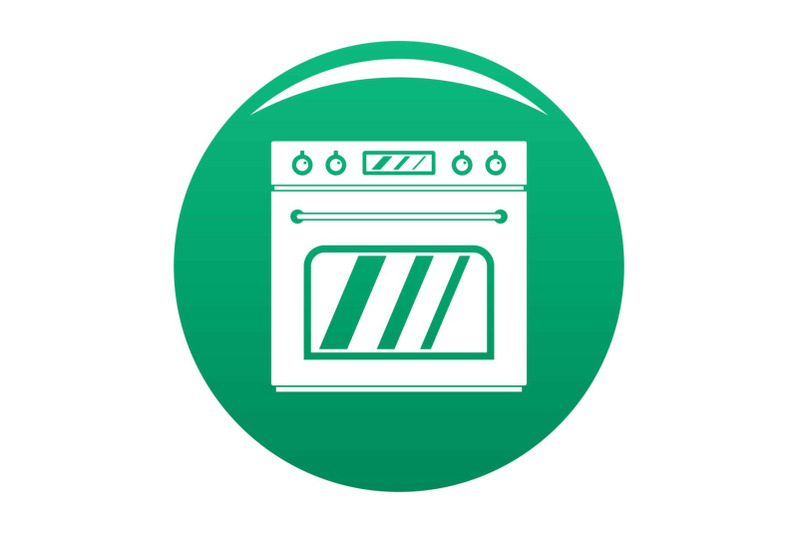 big-gas-oven-icon-vector-green