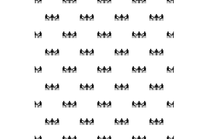 conference-pattern-seamless-vector