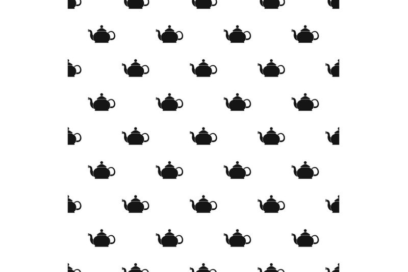 closed-teapot-pattern-seamless-vector