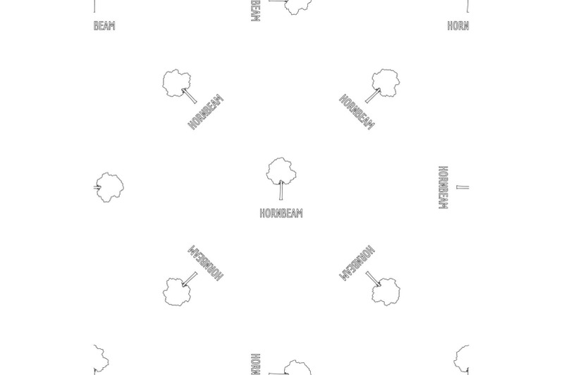 hornbeam-pattern-seamless-vector