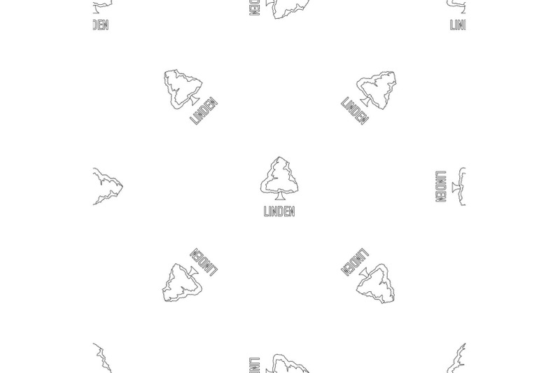 linden-pattern-seamless-vector