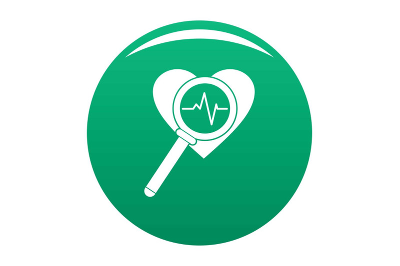 heart-icon-vector-green