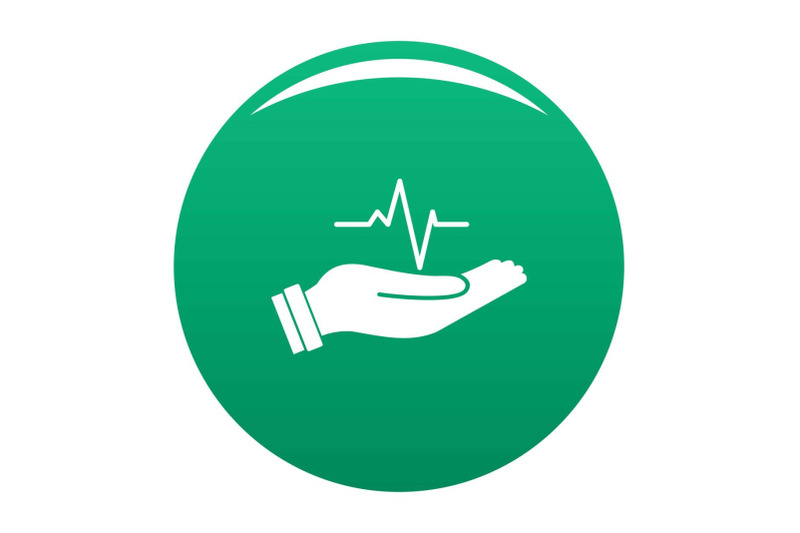 heartbeat-icon-vector-green