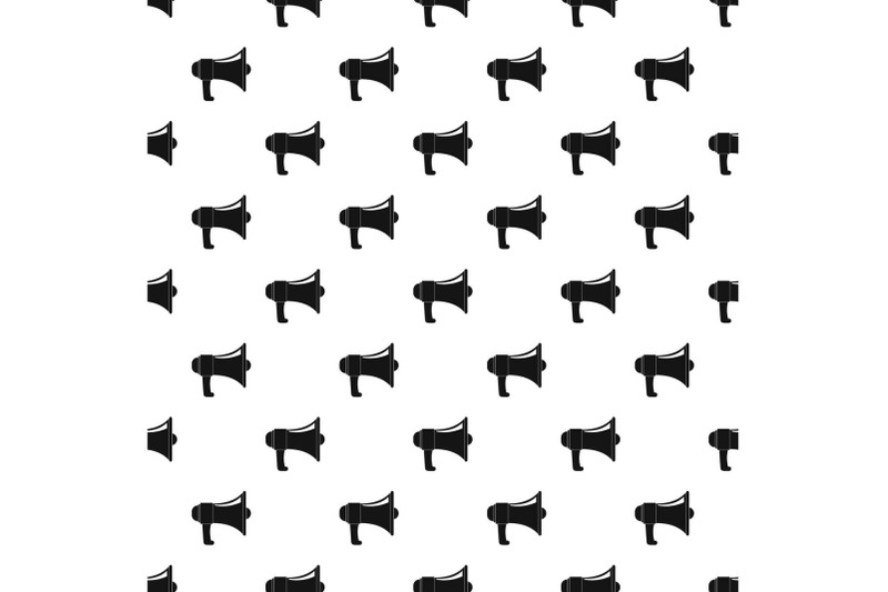 one-megaphone-pattern-seamless-vector