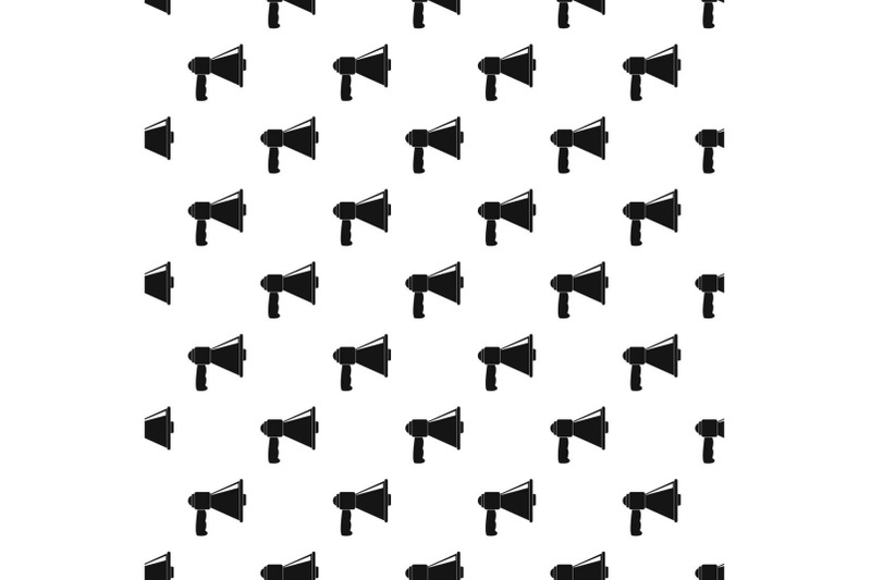 small-megaphone-pattern-seamless-vector