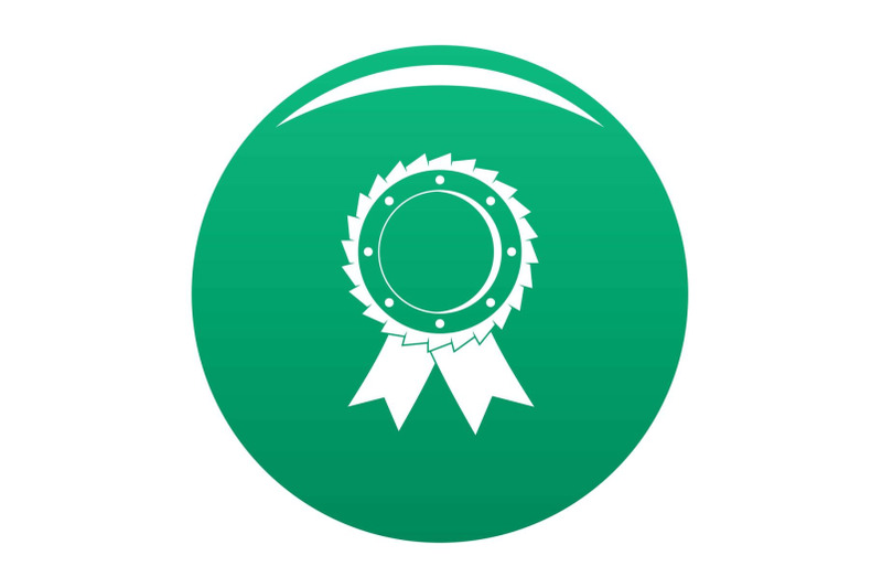 award-icon-vector-green