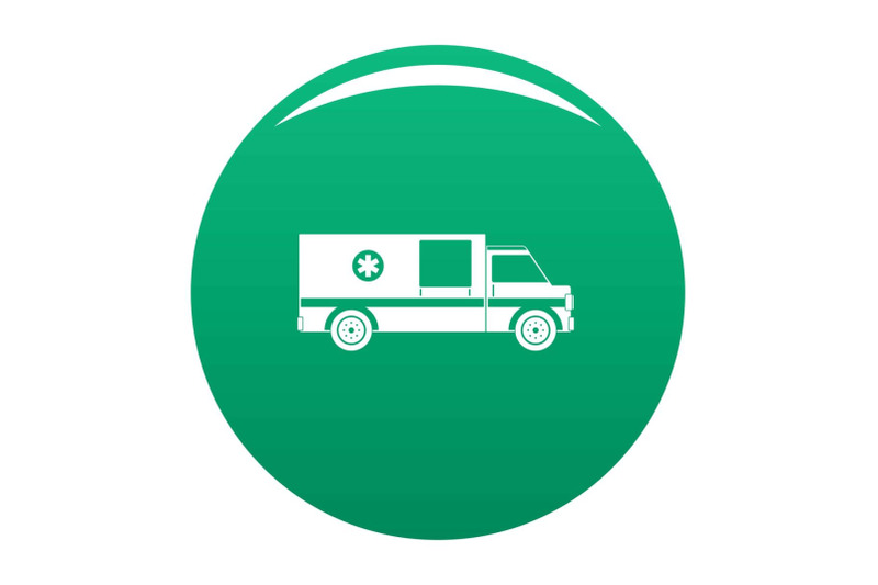 first-aid-icon-vector-green