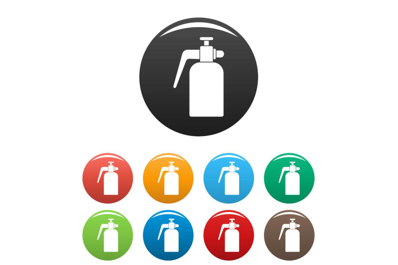 garden-spray-bottle-icons-set-color