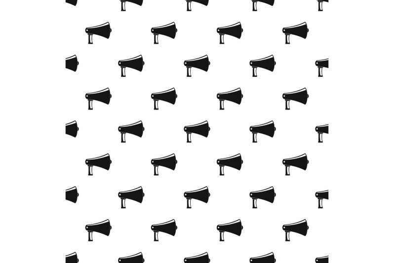 vintage-megaphone-pattern-seamless-vector