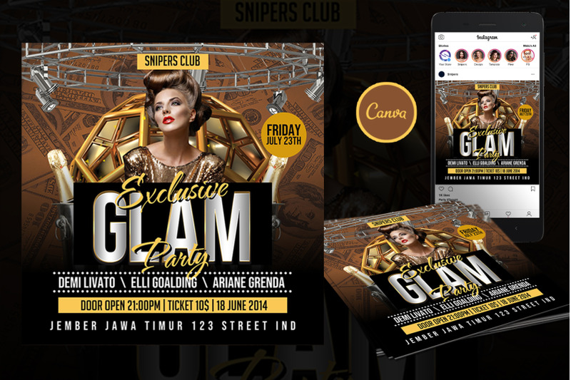 exclusive-glam-party-event-flyer-canva-template