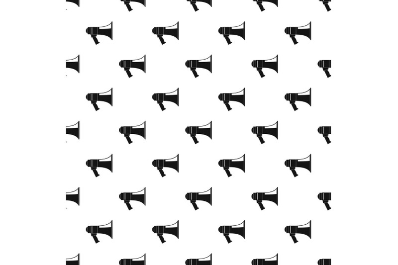 megaphone-pattern-seamless-vector