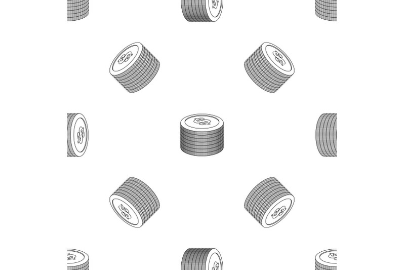 heap-of-coin-pattern-seamless-vector