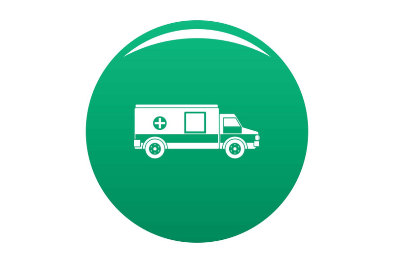 medical-aid-icon-vector-green