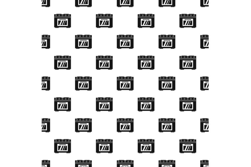 gas-oven-pattern-seamless-vector