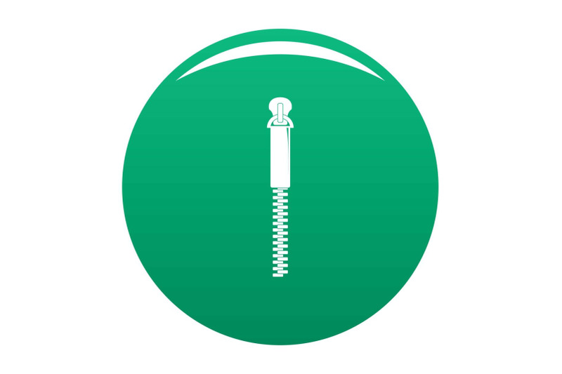 thin-zip-icon-vector-green