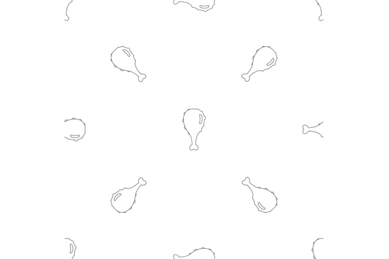 meat-pattern-seamless-vector