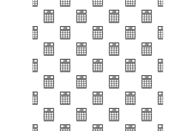 tax-calculator-pattern-seamless-vector