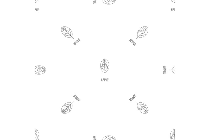 apple-leaf-pattern-seamless-vector