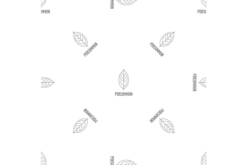 persimmon-leaf-pattern-seamless-vector